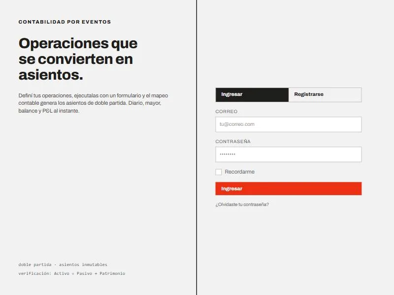 Captura de App Contabilidad